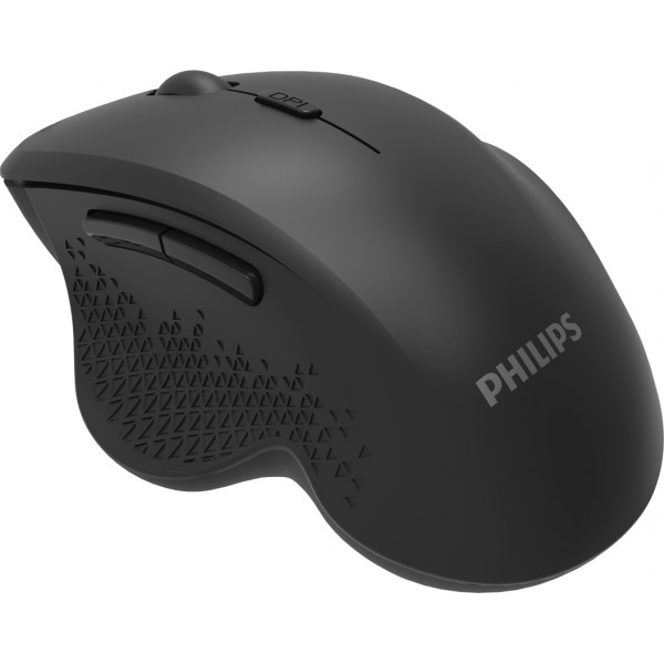 Philips SPK7624 ασύρματο ποντίκι 6 πλήκτρα μαύρο